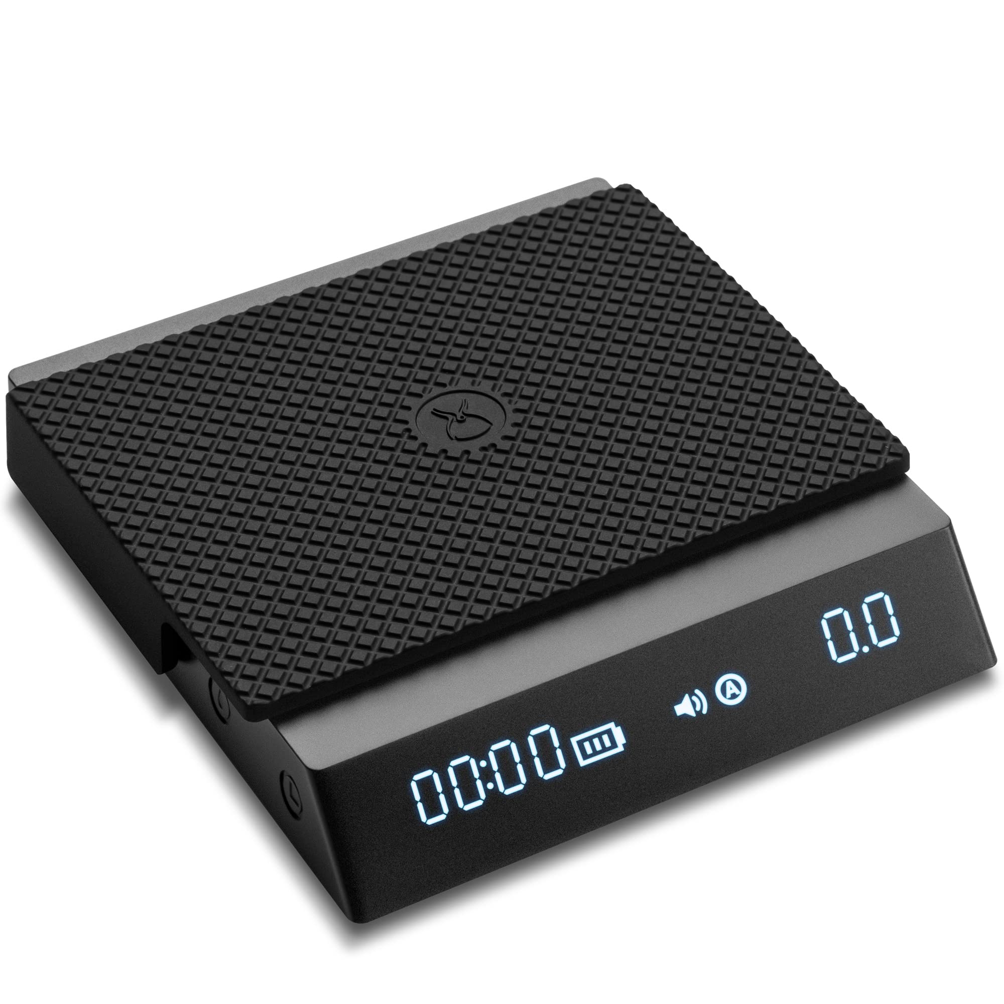 Photo 1 of TIMEMORE Coffee Scale with Timer, Espresso Scale with Flow Measurements, Digital Coffee Scale with Auto Timing Mode for Pour Over & Espresso, 2000g/0.1g, Black Mirror Nano, Black