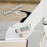 Zinc Two Wheeled Rider Kids Scooter Folding Light Up Wheels 3+ Ages view 4