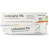 Mohnark Maximum Strength Lidocaine Hemorrhoid Treatment Cream for External and Internal Hemorrhoids Treatment Burn Itch Pain Relief Anal Cream Topical Anorectal Numbing Cream- 30 Gram Tube Made in USA