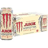 Monster Energy Juice Monster Pacific Punch, Energy Drink, 16 Ounce | Energy + Juice, Pack of 15