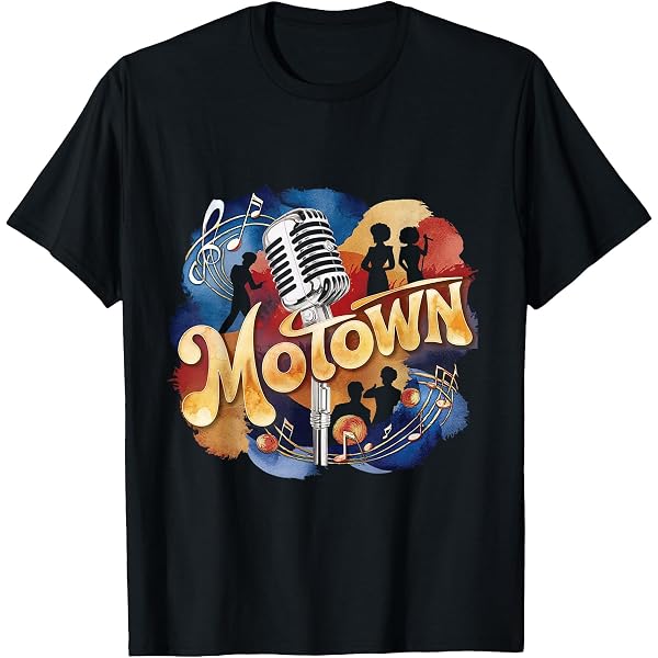 Amazon.com: Motown Shirt, Detroit Michigan Motor City Music T