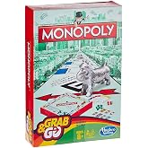 Monopoly Hasbro Gaming Grab &amp; Go Game