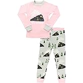 Lazy One Warm Long-Sleeve PJ Sets for Girls and Boys, Funny Kids' Pajama Sets, Cozy, Comfy