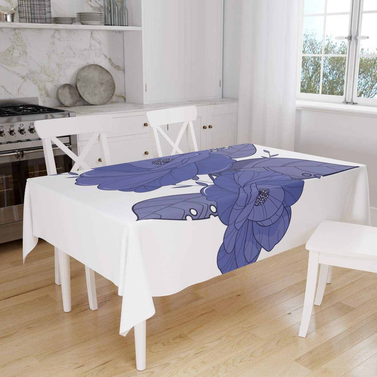 Bonamaison Kitchen Decoration, Tablecloth, 140cm x 160cm - Designed and Manufactured in Turkey — image 1