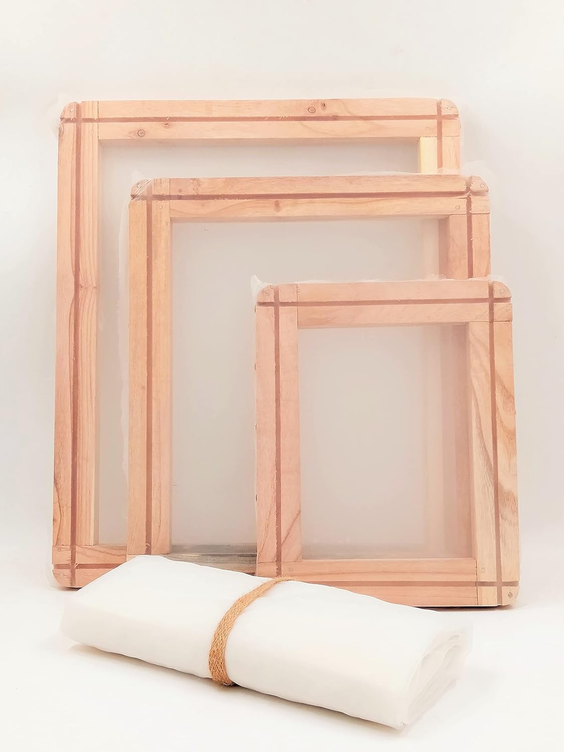 Sumikrafts Screen Printing FrameScreen Frame 3 Sizes 8”x10”+10”x12”+12