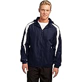 SPORT-TEK Unisex Fleece-Lined Colorblock Jacket