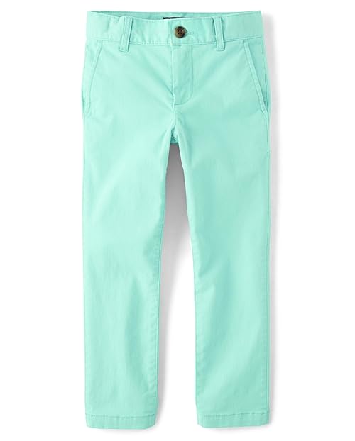 The Children's Place,Stretch Skinny Chino Pants,18 Mellow Aqua
