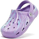 HOBIBEAR Boys Girls Classic Clogs Slip on Garden Shoes Cute Summer Sandals Water Shoes(Toddler/Little Kid)