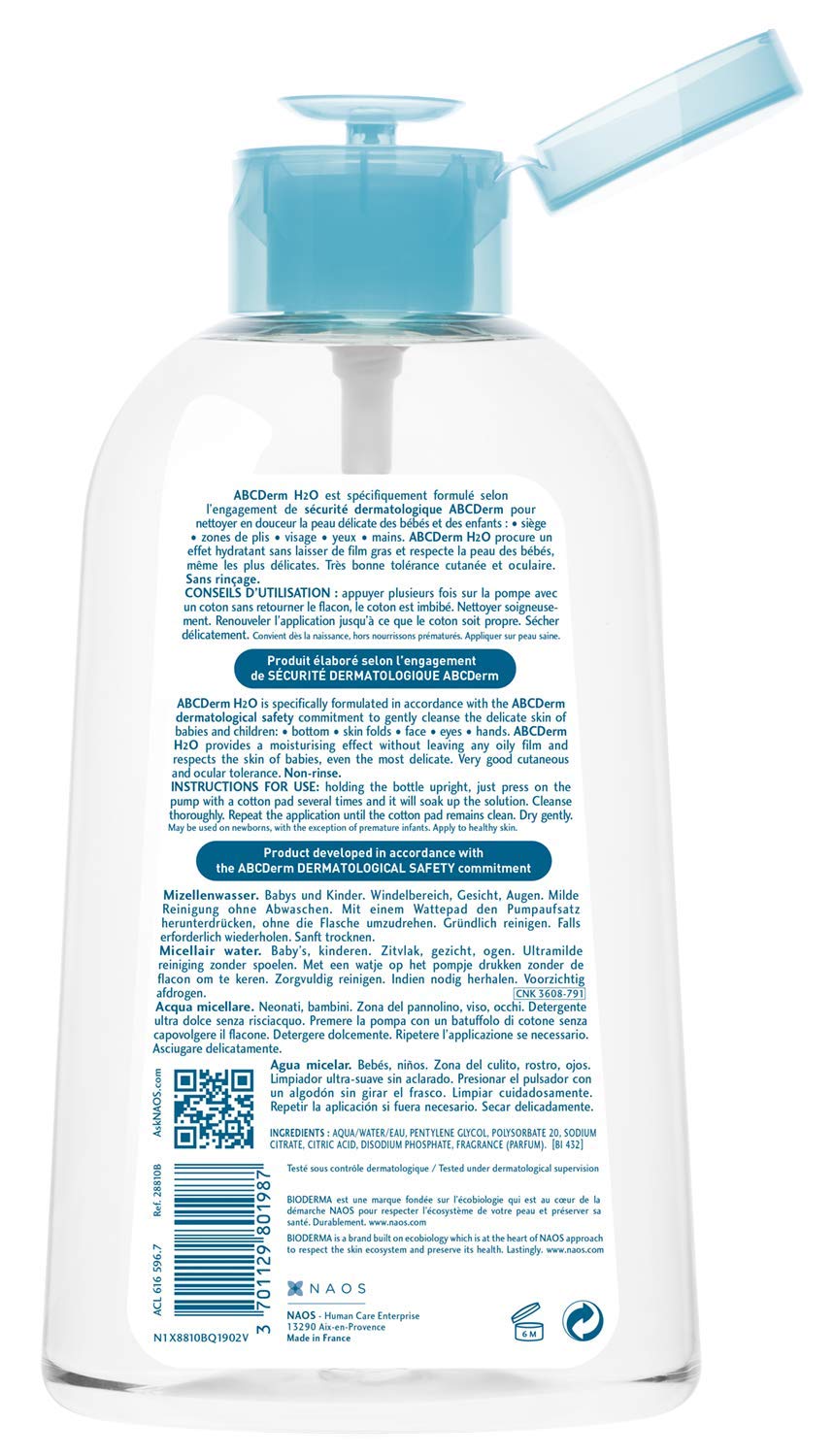 bioderma abcderm micellar water