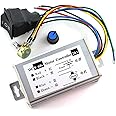 DZS Elec 1pc DC Motor Speed Controller 9-60V Forward/Reverse High Power PWM Control Switch Motor Speed Regulator DC 12V 24V 36V 48V 60V 20A 1200W