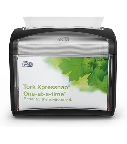 Amazon.com: Tork Xpressnap Fit Tabletop Napkin Dispenser Black N14