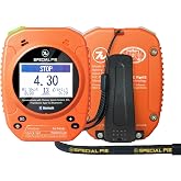 SPECIAL PIE Shot Timer, Competition Timer for IPSC &amp; USPSA (Orange) | Bluetooth, IROA Certified, Loud Buzzer, Competition Timer, Smart Sound Sensor