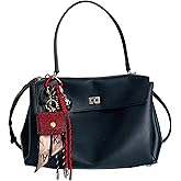 QTMY Rhinestone Coin Purse Rope Braided Keychain Bag Charms for Handbag Purse Backpack Accessories for Bogg Bag,704