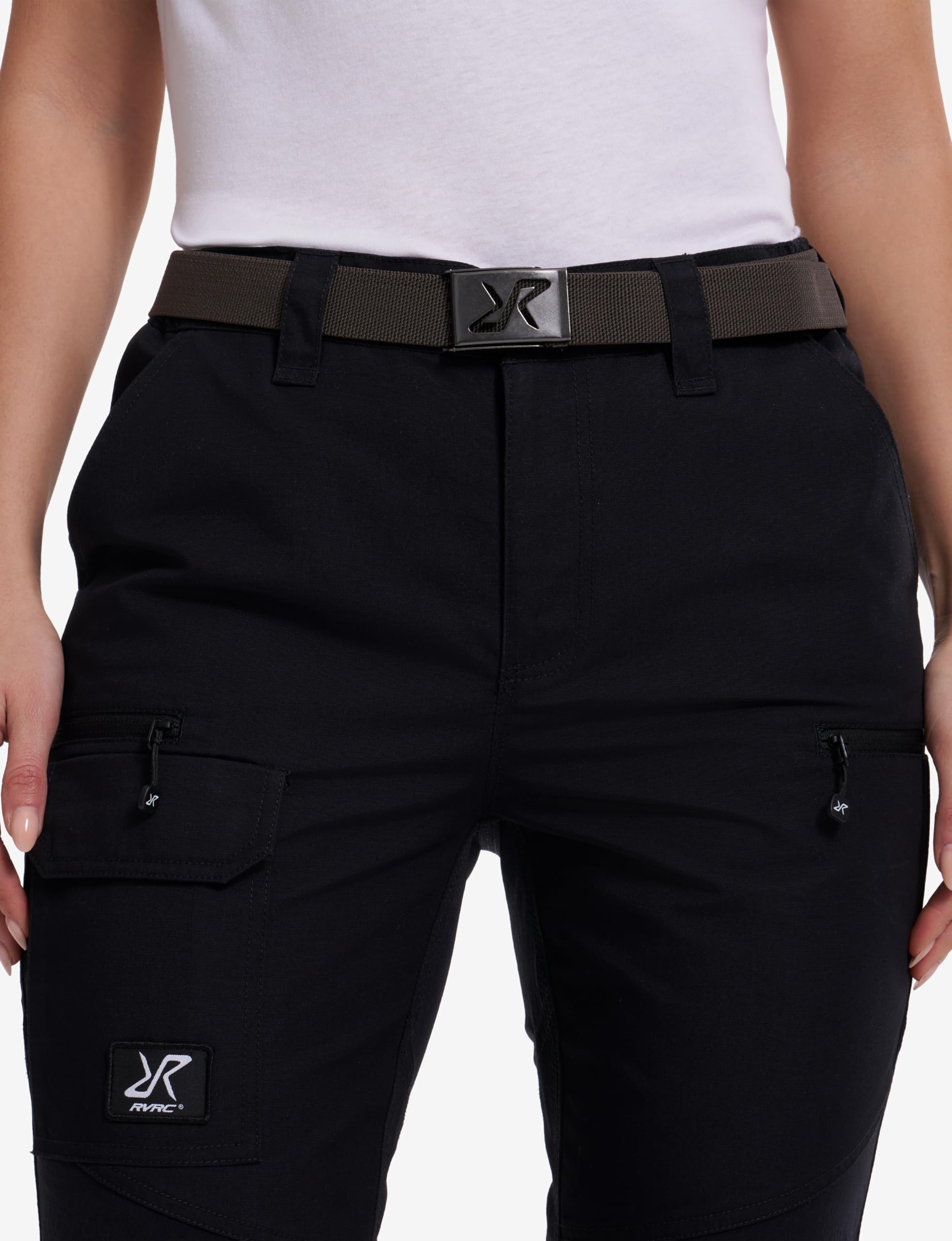 RevolutionRace Nordwand Outdoor Hose für Damen, Hose zum Wandern und für viele Outdoor-Aktivitäten. Robuste und langlebige Wanderhose, Trekkinghose und Arbeitshose für Damen, Jet Black, XL 3