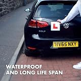 KEPLIN Haltons Magnetic L & P Plates 4 Pack 1.3mm PVC UK DVSA compliant view 5