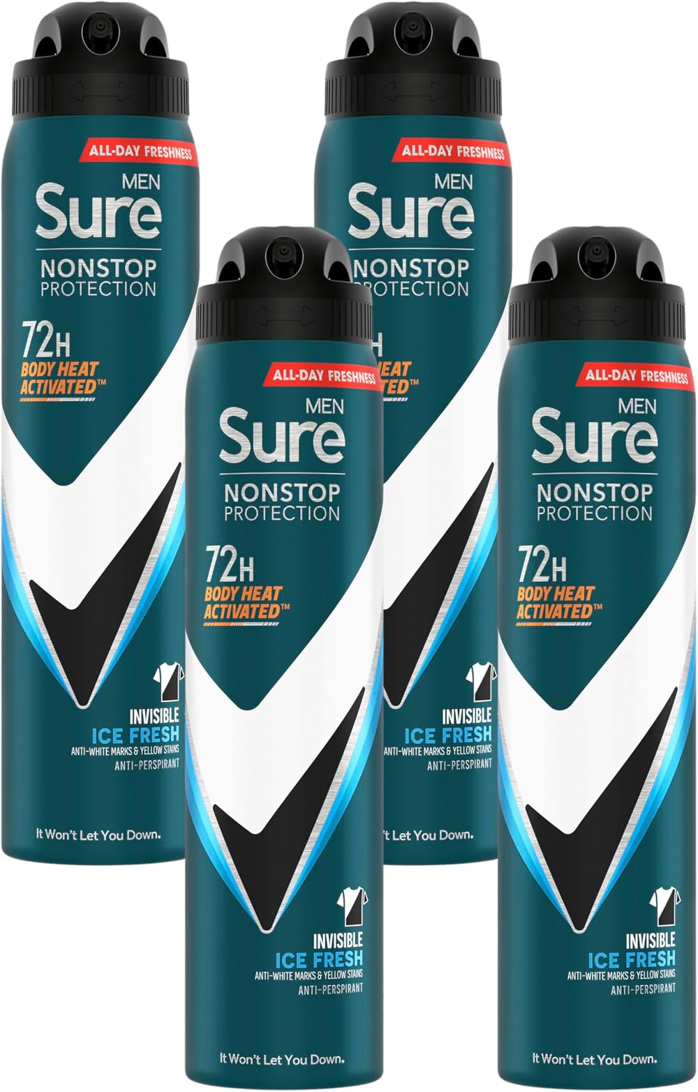 Sure Men Invisible Ice Fresh Nonstop Protection Anti-Perspirant Deodorant