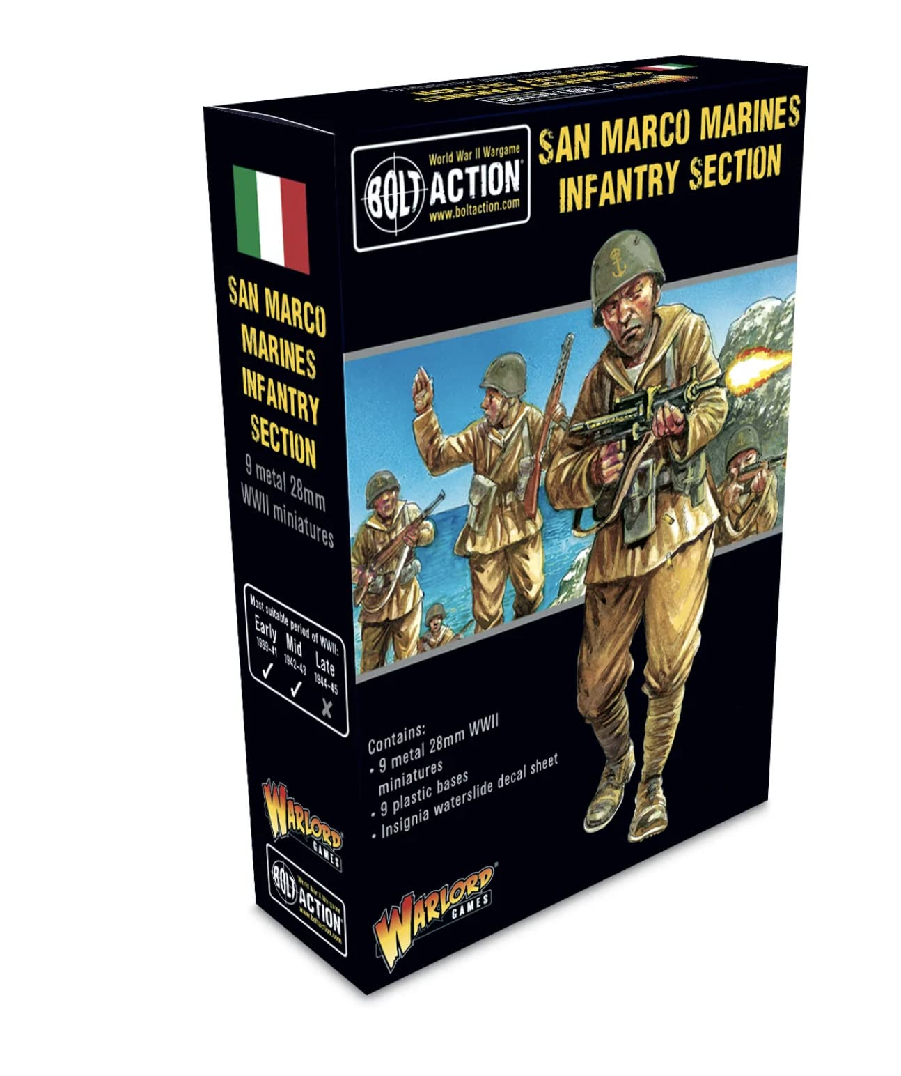 Warlord Games, ItalianSan Marco Marines Infantry Section