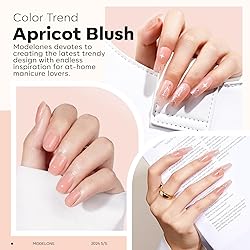 modelones Builder Nail Gel, 8-in-One Sheer Nude