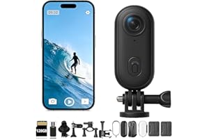 POV 4K Pro HD Capture Camera, New Ultra Wide Angle HD Wearable Body Adventure Action Camera - with 128G Card, Night Vision, f