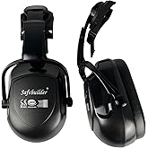 SAFEBUILDER 30dB Ear Muffs Hard Hats Type Safety Earmuffs For Safety Helmet Hearing Protection Earmuffs ANSI S3.19
