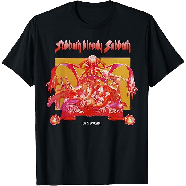 Amazon.com: Black Sabbath Official Vintage Dancing Skeletons
