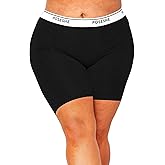 POSESHE Women's Boxer Briefs 8" Inseam, MicroModal Anti-Chafing Boyshorts Underwear S-5xl