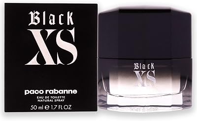 Paco Rabanne Paco Black XS Homme Eau De Toilette Spray 50ml New