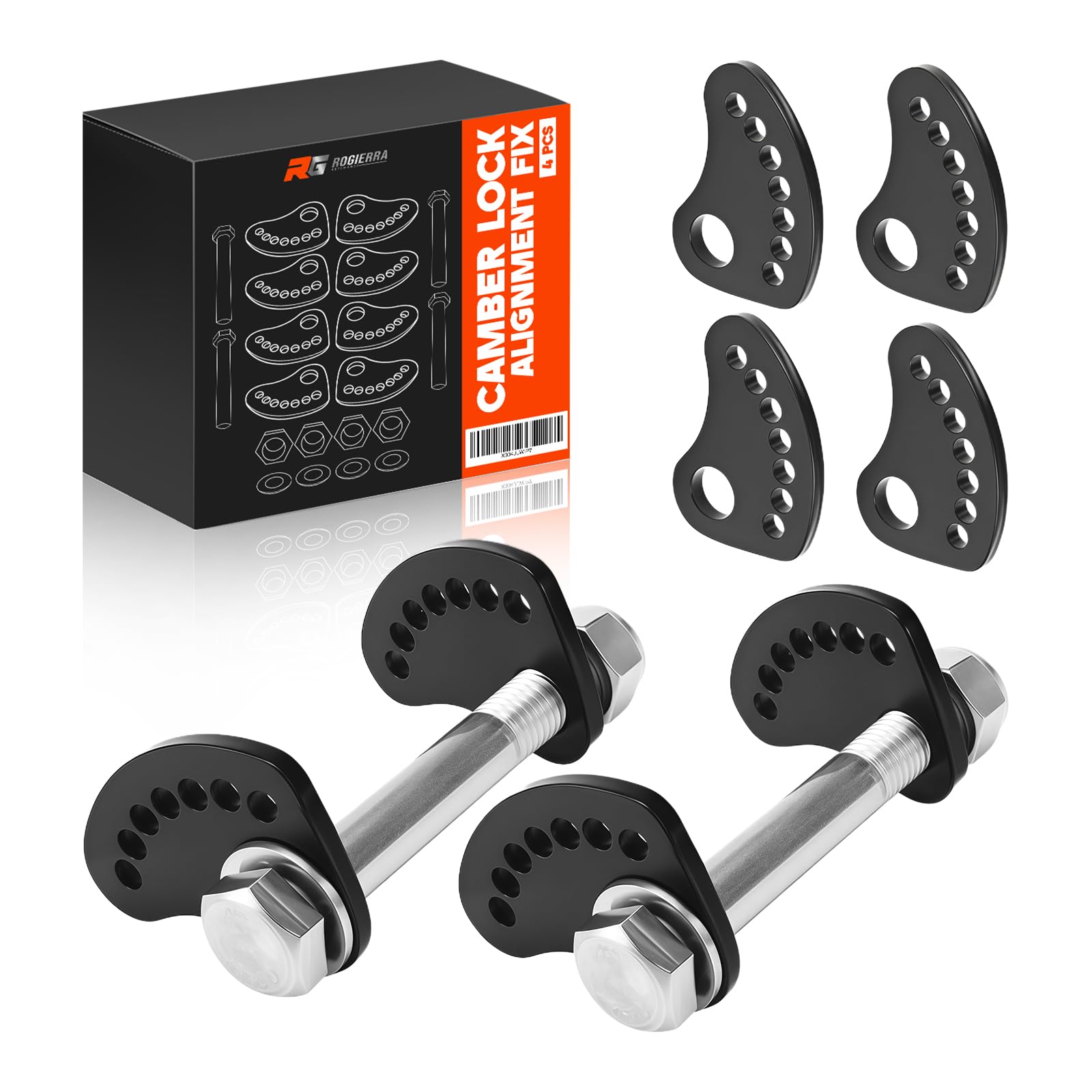 Photo 1 of Camber Bolt Kit & Alignment Fix, Adjustable ±1.5° 304 Stainless Steel, Compatible with Silverado Sierra Silverado 1500 2500 3500 1999-2019