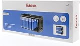 Hama CD Rack for 20 CDs Black Compact Wall or Standing Storage view 3