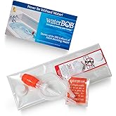 waterBOB Bathtub Emergency Water Storage Bladder Up To 100 Gallon Capacity - Food Grade Liner with Hand Pump for Hurricane and Disaster Preparedness - BPA Free Drinking Water Container