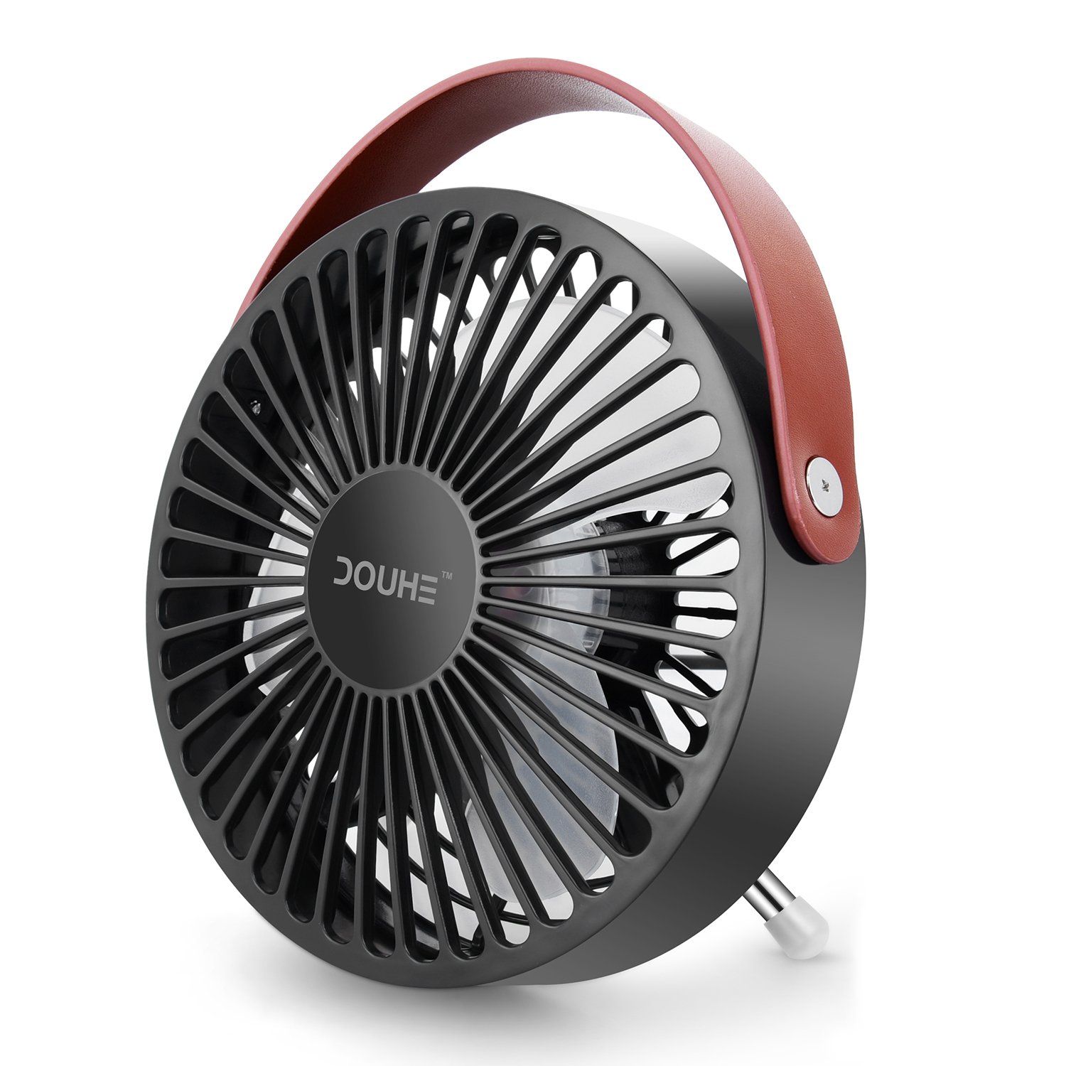 Mini Ventilatore USB Da Scrivania KinYiLO, Silenzioso E Portatile, Con Regolazione Continua Della Velocità, Per Ufficio E Casa, Cavo Lungo 1.5m