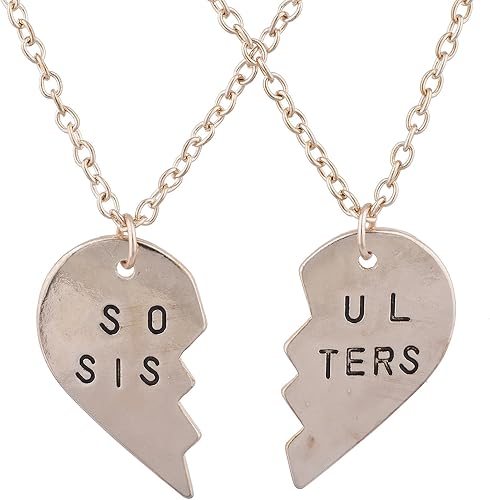 Amazon Com Lux Accessories Best Friends Bff Forever Soul Sisters