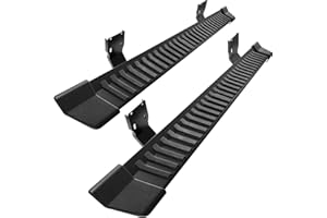 COMNOVA AUTOPART COMNOVA OE Style 6 Inch Side Running Boards Nerf Bars Side Steps Side Bars Fit 1999-2016 Ford F250 F350 Super Duty Extended Cab Pickup 3/4 Size Rear Doors,Off-Road (Black)