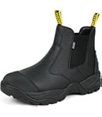 Amazon.com | Clitenk Mens Steel Toe Work Boots for Men  display picture 2