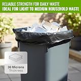 EcoBag 50 Pack Refuse Sacks 30µm 100L Recyclable Leak Resistant Durable view 3