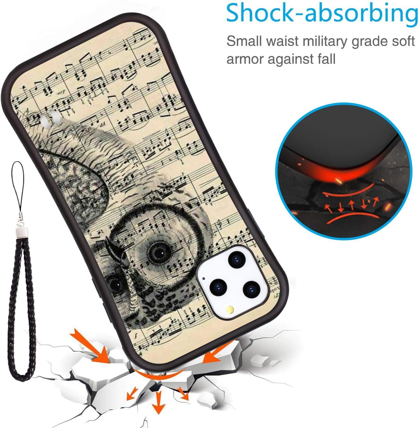 Owl for iPhone 11 Pro Max (2019) 6.5in Fashionable