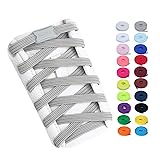 Booyckiy No Tie Elastic Shoelaces for Kids, Adults