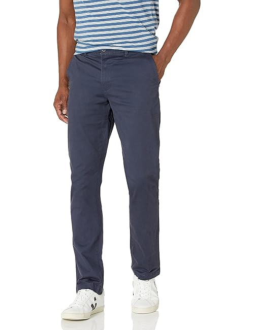 Goodthreads Men's Athletic-Fit Washed Chino Pants, -Navy, 40W x 32L