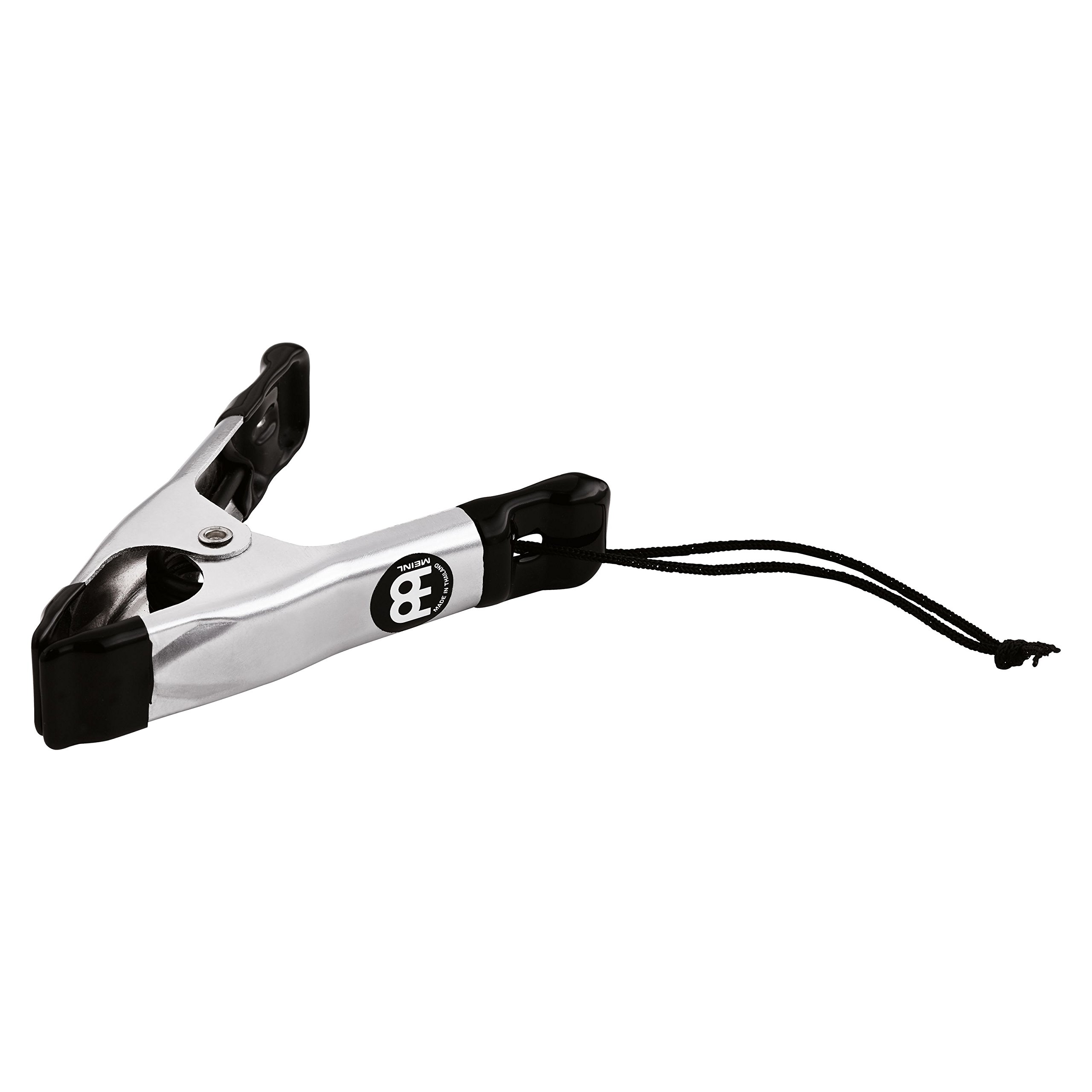 Meinl Percussion Triangle Holder Accessory - Clamp for Triangle - With Nylon String - Steel, Chrome Plated (CLAMP-TRI)