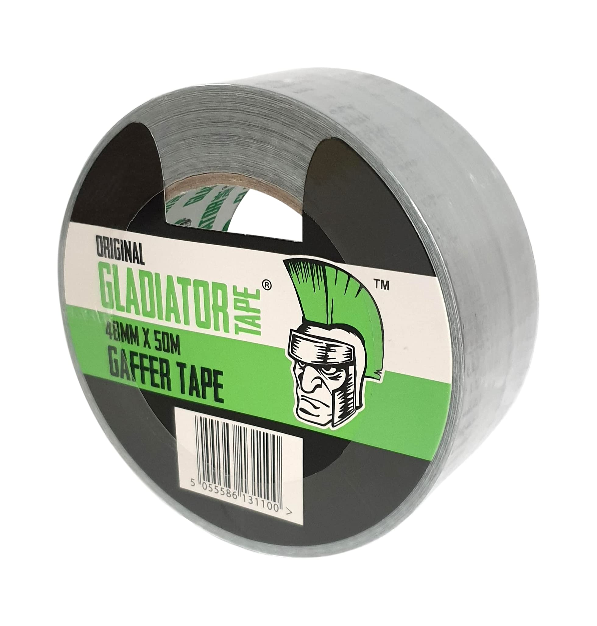 (1 pack) Gladiator® Silver Premium Heavy Duty Duct Cloth Waterproof Gaffer Gaffa Tape 48MM X 50M