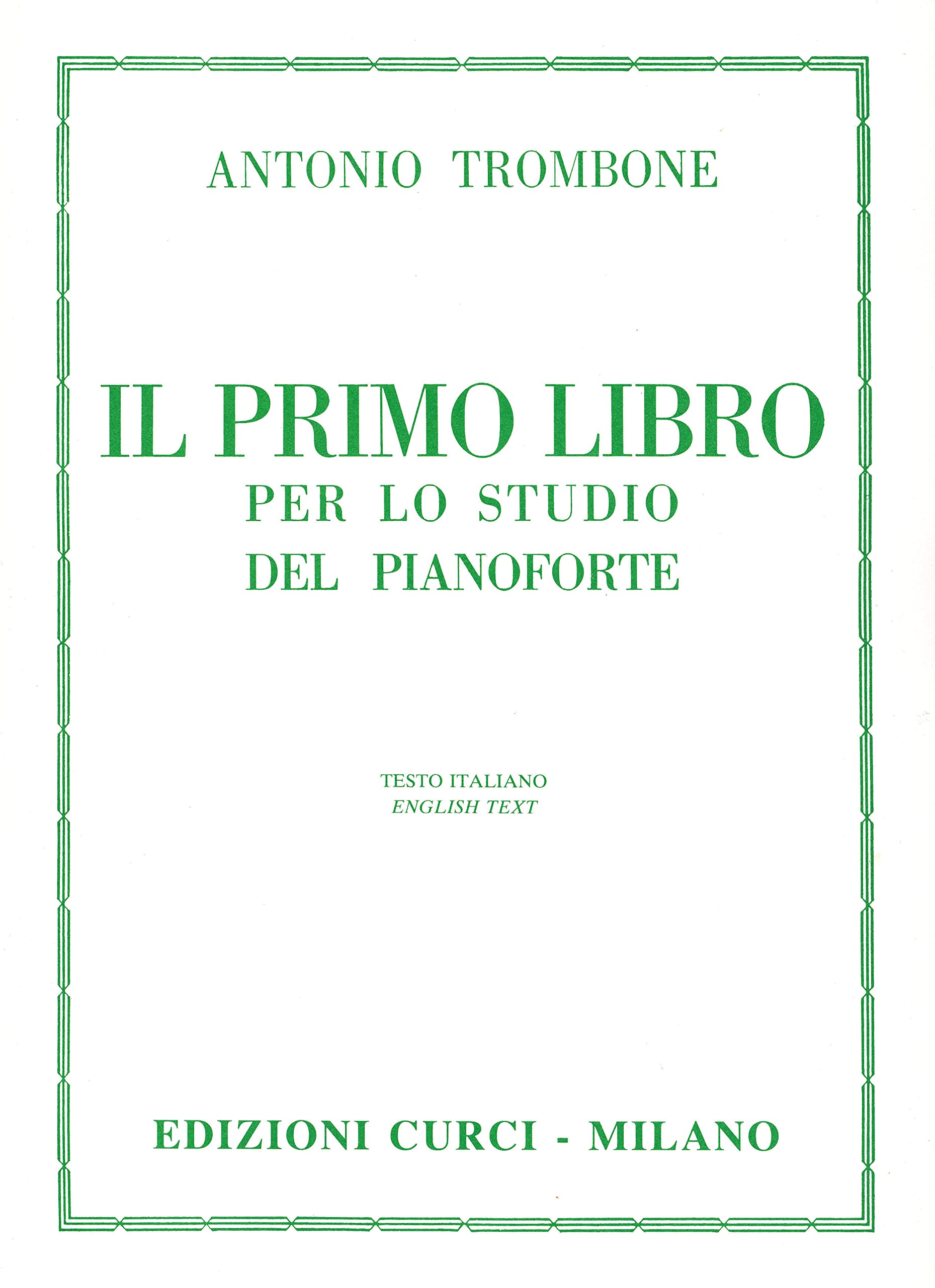 Il Primo Libro Per Lo Studio Del Pianoforte