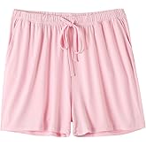 AMVELOP Women's Pajama Bottoms | 1-2-Pack Sleep Shorts with Pockets S-XL