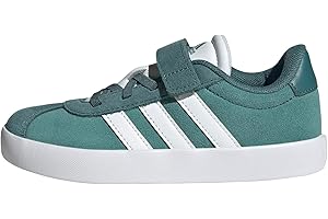 Adidas Unisex-Child VL Court 3.0 Elastic Lace Sneaker