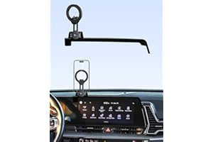 PZK Car Phone Holder for KIA Sportage 2023 2024 2025 Accessories 12.3-Inch Screen Fixed Clip, Compatible with MagSafe Car Pho