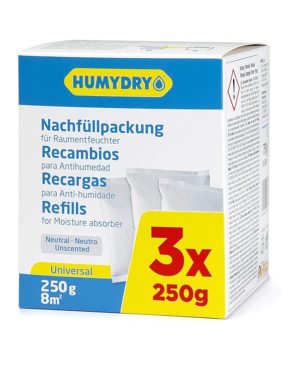HUMYDRY - Nachfüllpackungen 3x250g