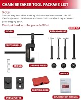 DAYUAN 13-Piece Motorcycle Chain Breaker Set Chain Cutter Riveter Kit view 6