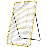 Volleyball Rebounder 7x4 ft Bounce Back Net | Adjustable Angle