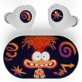 Disney and Pixar’s Inside Out 2 Bluetooth Earbuds w/Charging Case- Wireless Headphones w/Built-in Mic+ Up to 30 Hrs Playtime- Inside Out 2 Gifts for Girls, Boys, Women, Men, All Fans of Inside Out 2