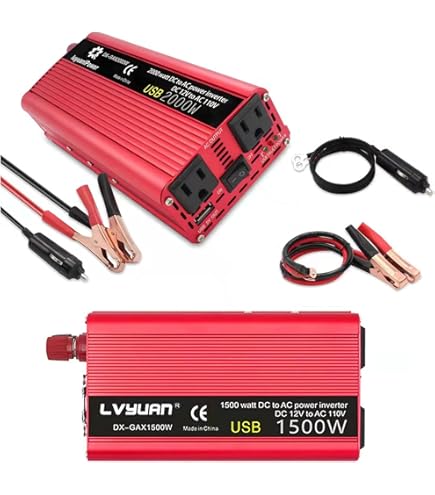 Inverter 2500 Watt MKLIHFD - Da 12V A 110V/120V Per Auto E Camper - Foto 2