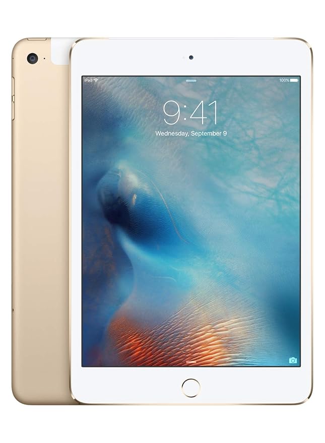 iPad mini 4 (Wi-Fi + Cellular, 128GB) - Oro (Modello Precedente)